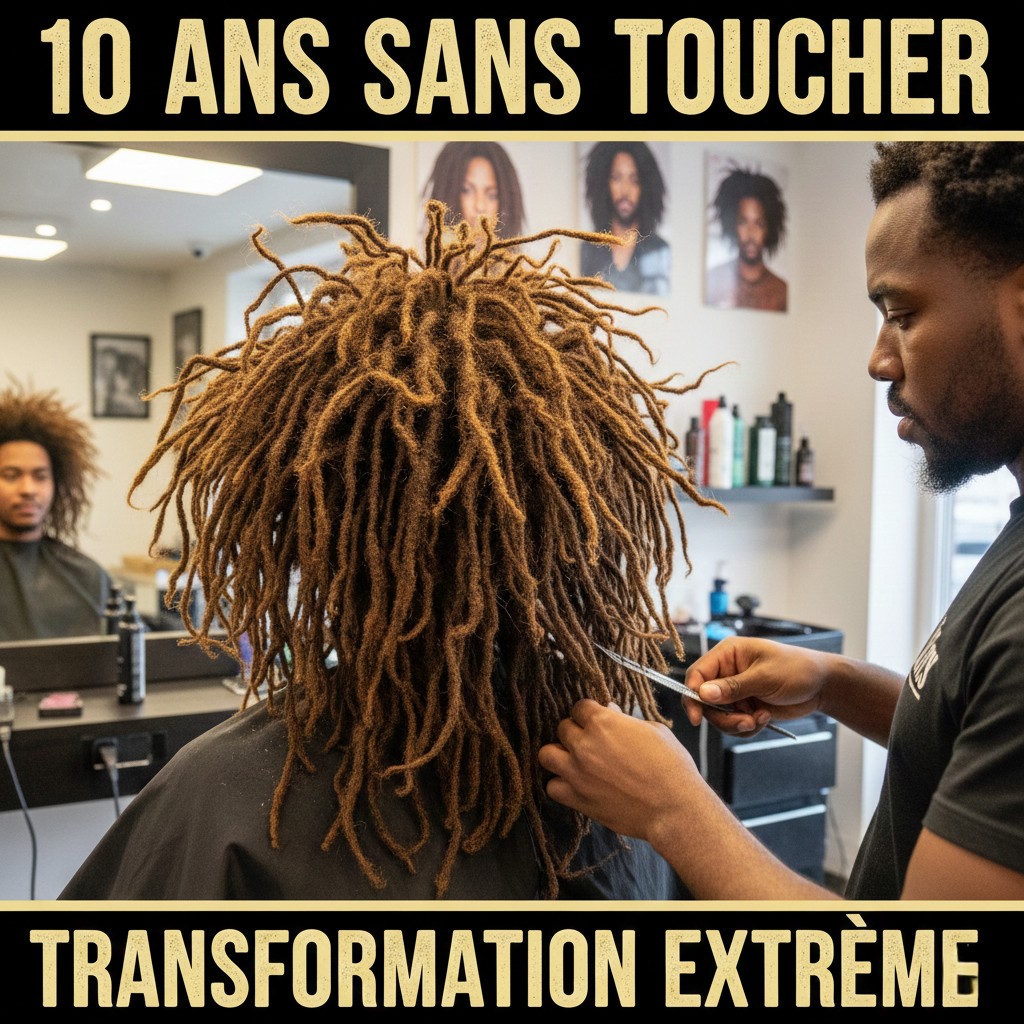 10 Ans Sans Toucher Ses Dreadlocks : La Transformation Virale Qui Révèle la Vraie Nature du Cheveu Sauvage