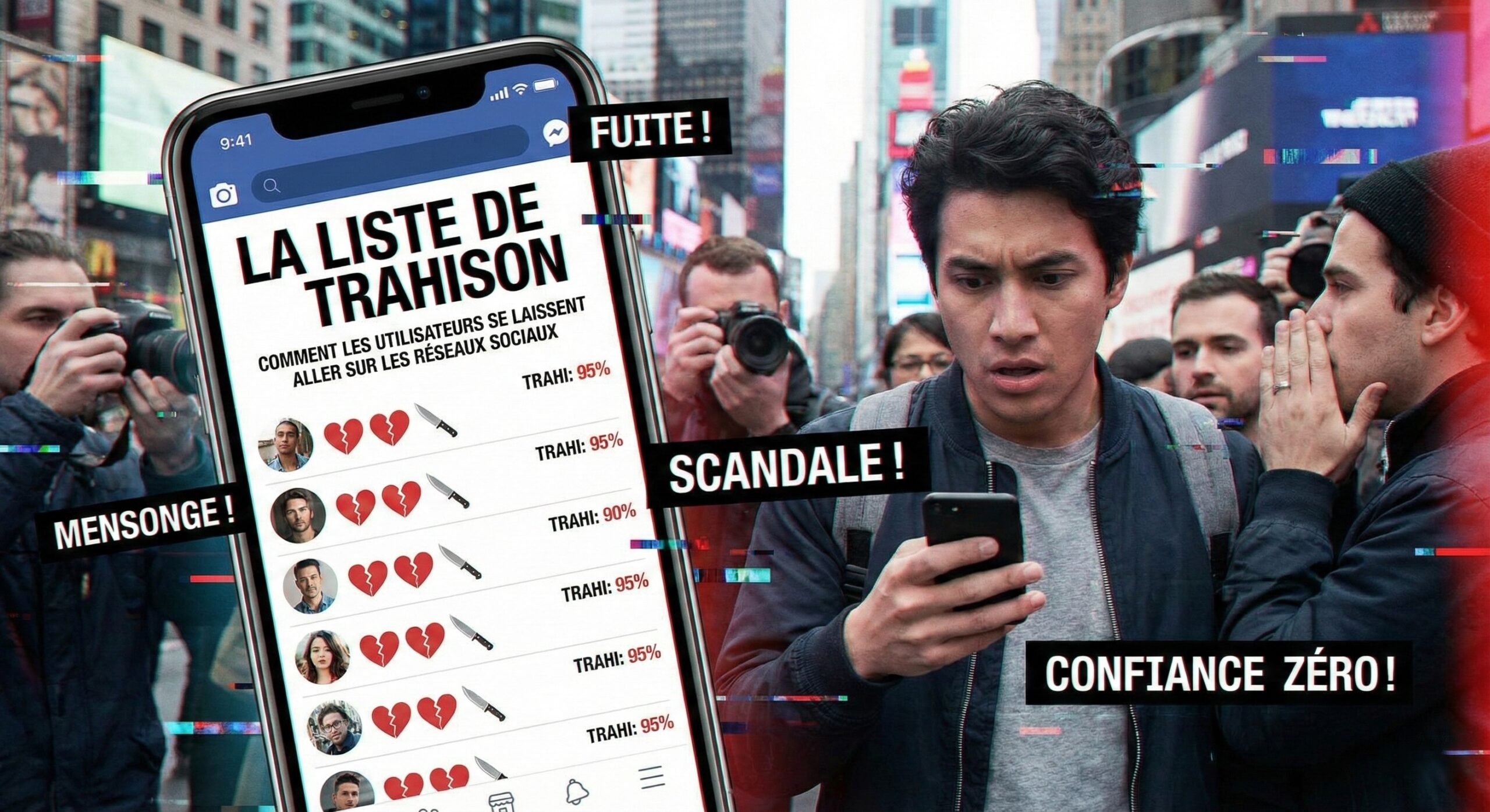 La Liste de Trahison : comment les utilisateurs se laissent aller sur les réseaux sociaux