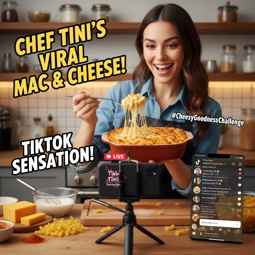 Le buzz de Chef Tini : comment une recette de mac-and-cheese a fait sensation sur TikTok