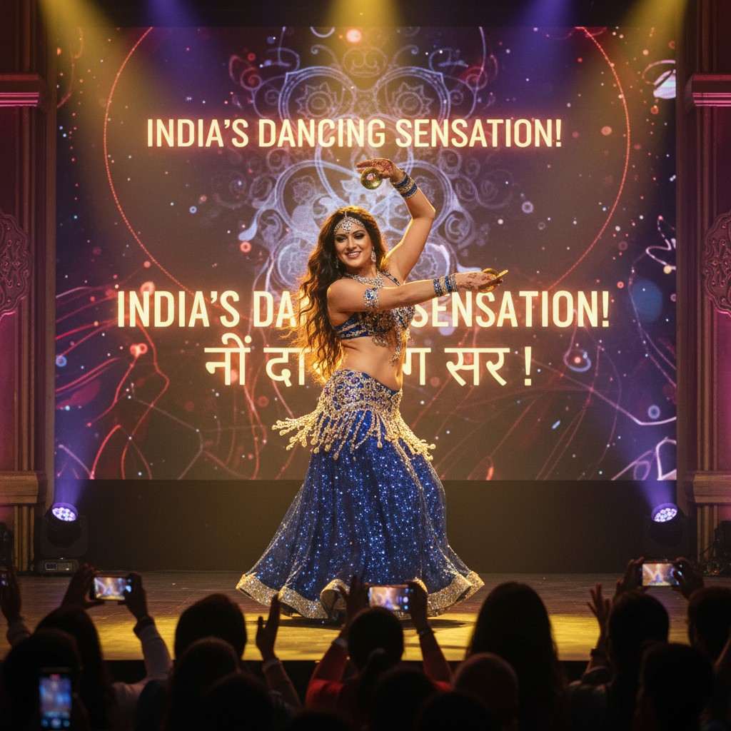 Le retour de la danse du ventre : la nouvelle star de l’Inde qui fait parler de elle