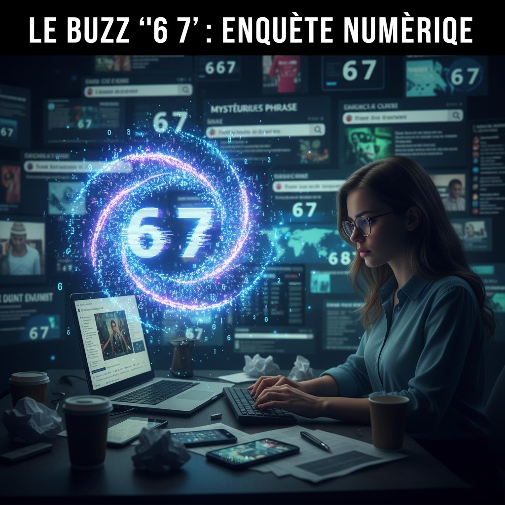 Le Buzz “6 7” : une enquête sur la mystérieuse phrase qui a pris le monde numérique par storm