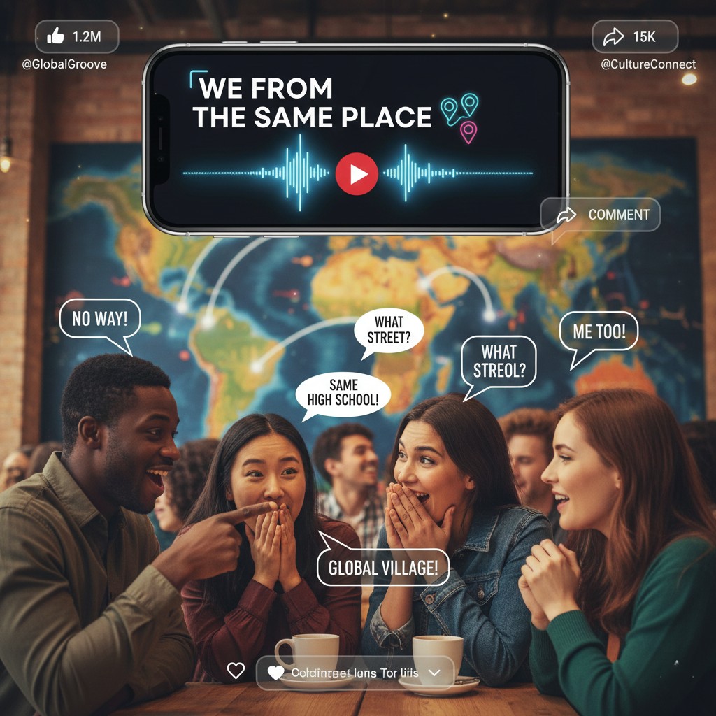 Le Buzz “We From The Same Place” : une tendance audio qui révolutionne les conversations
