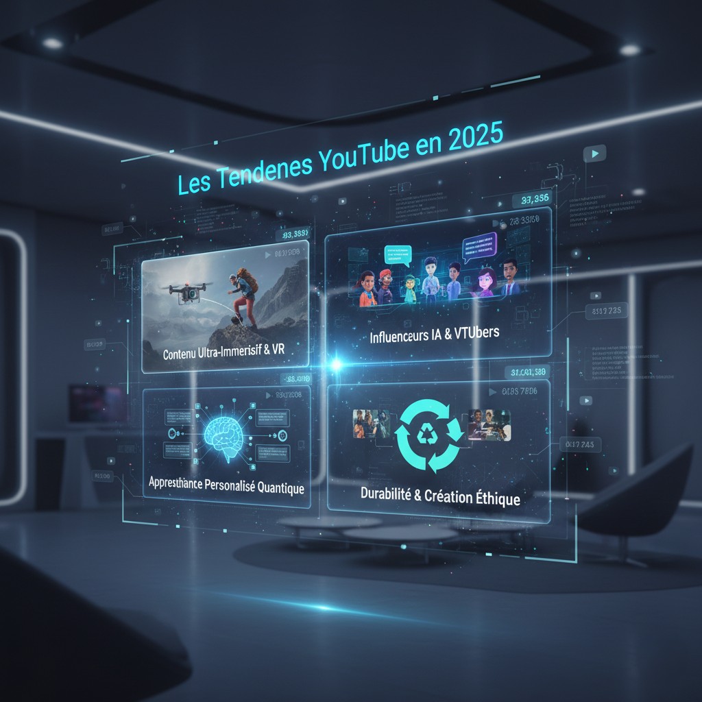 Les tendances de YouTube en 2025